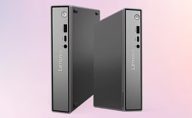 ThinkCentre neo 55q Tiny Gen6の外観